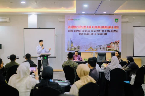 BRK Syariah Bersinergi Dengan Pemkot Dumai Siapkan 1100 Unit Rumah Untuk ASN dan PPPK, Cicilan Rp 300 Ribuan